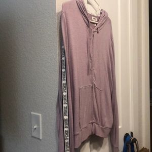 Victoria’s Secret Pink light purple hooded sweater
